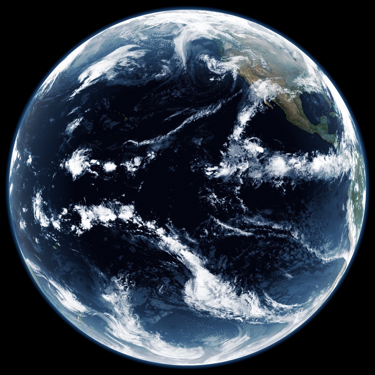 Earth captured from GOES-18
